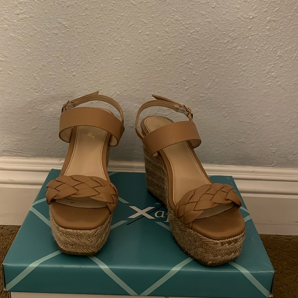XAppeal platform espadrille wedges